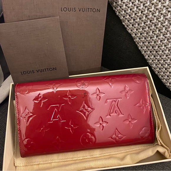 Louis Vuitton Sarah Wallet Monogram Vernis - pre owned - Picture 3 of 8